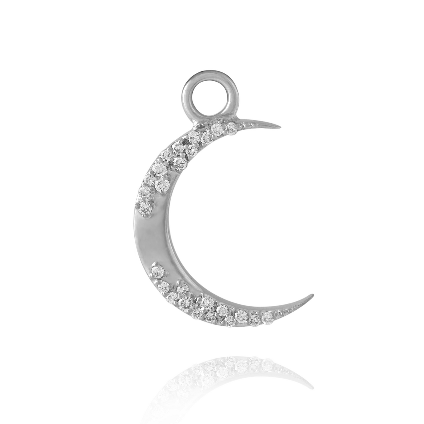 Diamond Clusters Crescent Charm